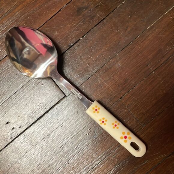 Vintage “Old World Blue” serving spoon - Picture 2 of 4